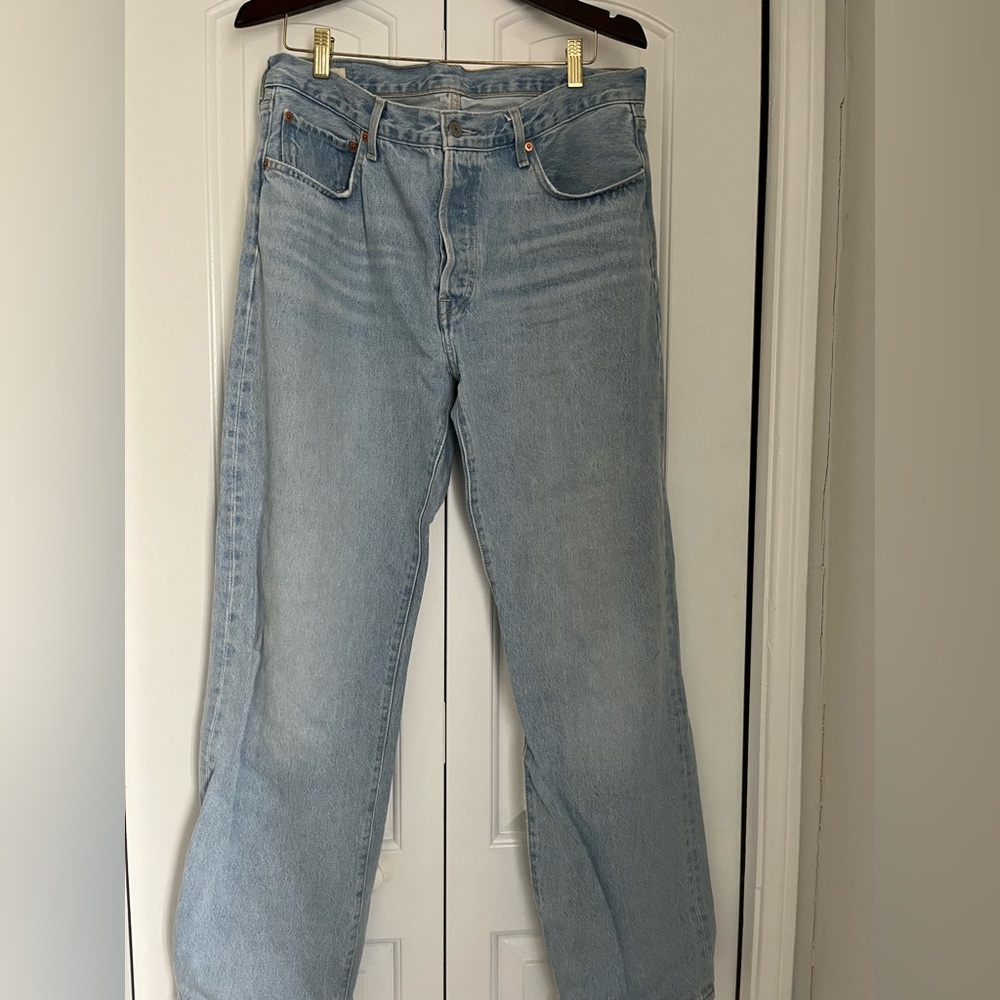Levi's Men's Light Blue Straight Jeans